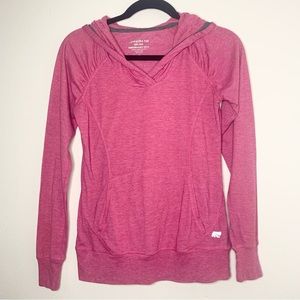 Marika Tek | Dry-Wik Long Sleeve Hooded Fitness Top - Small